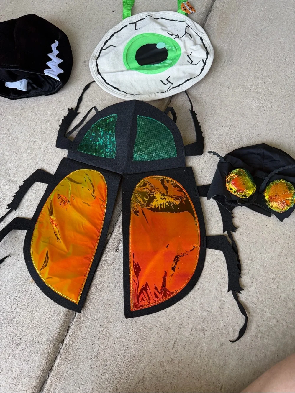 Bundle of Halloween Costume Hats and accessories